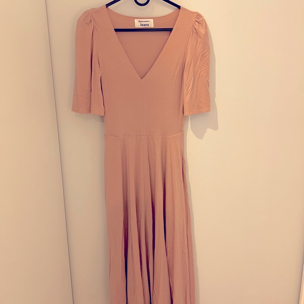 Reformation Knit Midi Dress